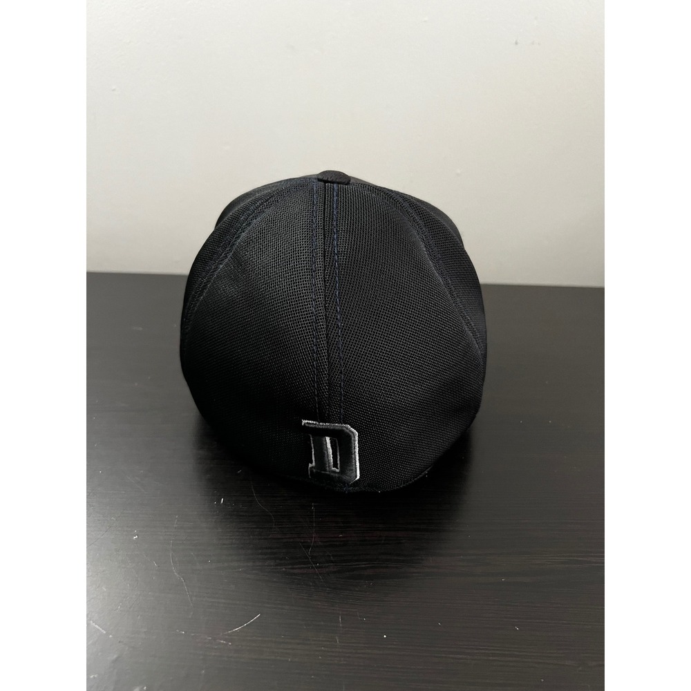 Dallas Cowboys Authentic Headwear Black Stretch Fit Mesh Cap Hat S/M Star Logo - Picture 3 of 6